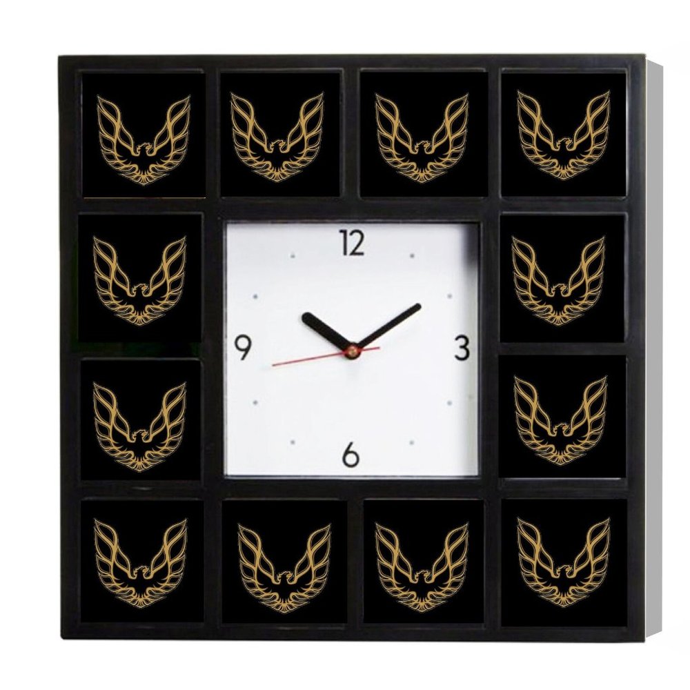 Pontiac Firebird Trans Am promo around the Clock with 12 surrounding images